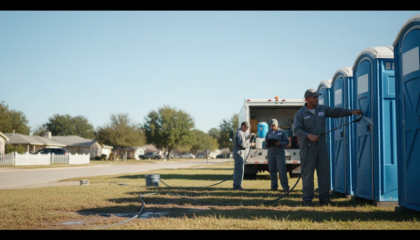 Long-Term Portable Toilet Rental in New Lothrop, MI near me